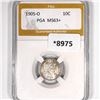 Image 1 : 1905-O Barber Dime PGA-MS63+