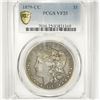 Image 1 : 1879-CC Morgan Silver Dollar PCGS-VF25