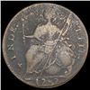 Image 2 : 1787 Colonial Halfpenny NICELY CIRCULATED