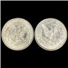 Image 2 : (2) Morgan Dollars NEARLY UNCIRCULATED