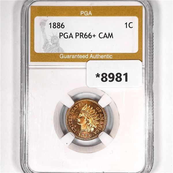 1886 Indian Head Cent PGA-PR66+ CAM