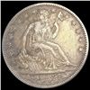 Image 1 : 1855-O Arrows Seated Liberty Half CLOSELY UNC