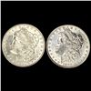 Image 1 : (2) 1883 Morgan Silver Dollars CLOSELY UNC