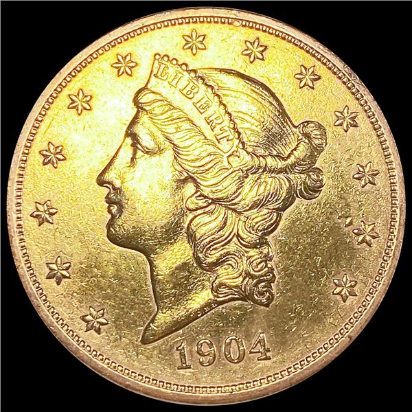 1904 $20 Gold Double Eagle UNCIRCULATED