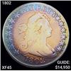 1802 Draped Bust Half Dollar LIGHTLY CIRC