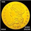 1808 $5 Gold Half Eagle CHOICE BU