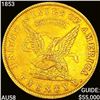 Image 1 : 1853 $20 Gold US Assay Coin CLOSELY UNCIRCULATED