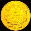 Image 2 : 1857-C Rare Gold Dollar UNCIRCULATED