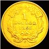 Image 2 : 1855-C TY2 Rare Gold Dollar CHOICE AU