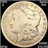 1893-S Series Key Morgan Silver Dollar LIGHTLY