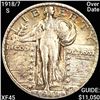 Image 1 : 1918/7-S Over Date Standing Liberty Quarter