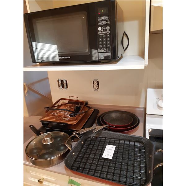 B&D & kitchen Pans Cat A