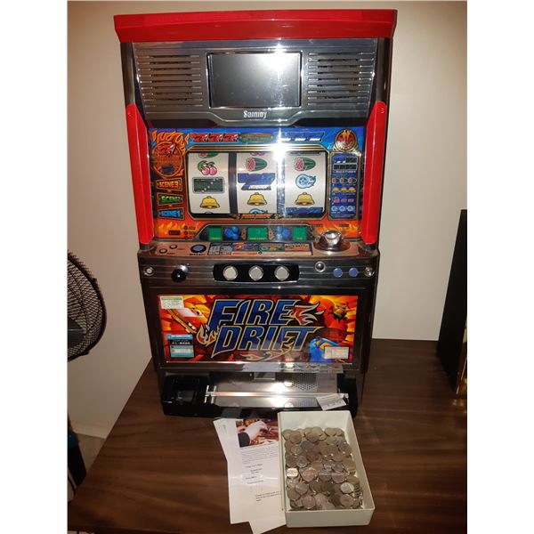 Sammy  Fire Drift Slot Machine Cat B