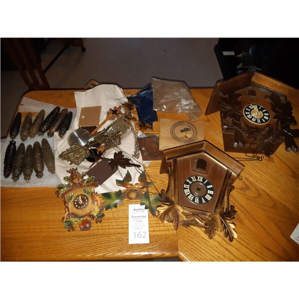 Antique Cuckcoo Clocks Cat B