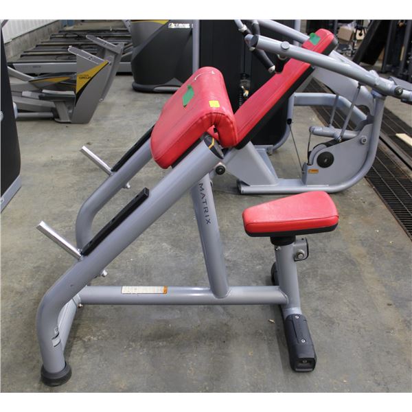 MATRIX PREACHER CURL BENCH