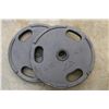 Image 1 : TWO 45 POUND PLATES