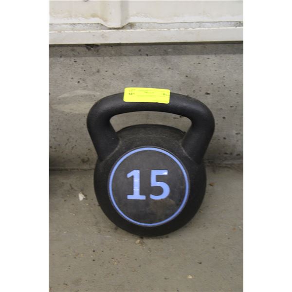 15 POUNDS KETTLEBELL