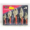 Image 1 : NEW ITC 5PC LOCKING PLIERS SET