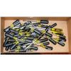 Image 1 : BOX WITH LARGE ASSORTMENT OF NEW JET SCREWDRIVERS