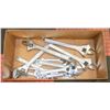 Image 1 : BOX WITH LARGE ASSORTMENT OF JET CRESCENT WRENCHS