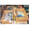 Image 1 : SMALL PALLET OF WELDING SUPPLIES/SPRINGS/ETC.
