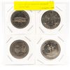 Image 1 : LOT OF 4 VARIOUS CANADIAN DOLLARS