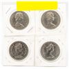 Image 2 : LOT OF 4 VARIOUS CANADA DOLLARS