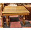 Image 1 : ANTIQUE INTRICATELY CARVED LEG DINING TABLE