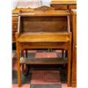 Image 1 : ANTIQUE CRAFTSMAN DROP FRONT DESK OAK