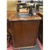 Image 1 : RAYMOND SEWING MACHINE IN CABINET