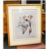 Image 1 : RETRIEVER DOG PICTURE FRAMED