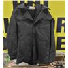 Image 1 : NEW SIZE LARGE CHARCOAL GRAY OVER COAT WITH A