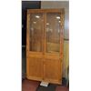 Image 1 : OAK VINTAGE CABINET H-77" W-13" L-41"