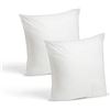 Image 1 : PACK OF 2 NEW 16 X 16 SOFT PILLOW INSERTS