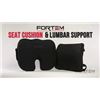 Image 1 : NEW FORTEM SEAT CUSHION WITH LUMBAR SUPPORT