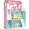 Image 1 : NEW REPACKED MILLIARD WOODEN DOLLHOUSE - 3 STORIES