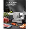 Image 1 : NEW REPACK AICOK MEAT SLICER MACHINE WITH 7.5"