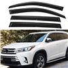 Image 1 : NEW 4PCS WINDOW SIDE DEFLECTORS TOYOTA HIGHLANDER