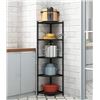 Image 1 : NEW 5 TIER KITCHEN CORNER SHELF RACK