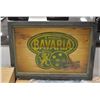 Image 1 : BAVARIA BEER WOODEN MANCAVE DISPLAY 22 X 17