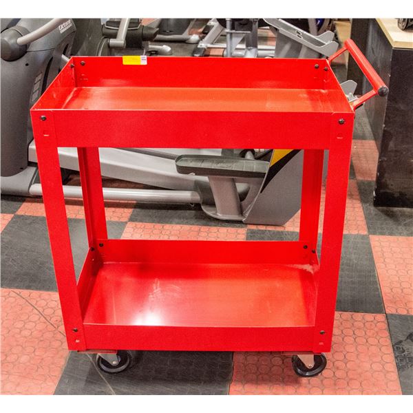 TWO TIERED TOOL/PARTS CART