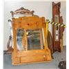 Image 1 : LARGE LOT OF ANTIQUE AND VINTAGE MIRRORS ETC.