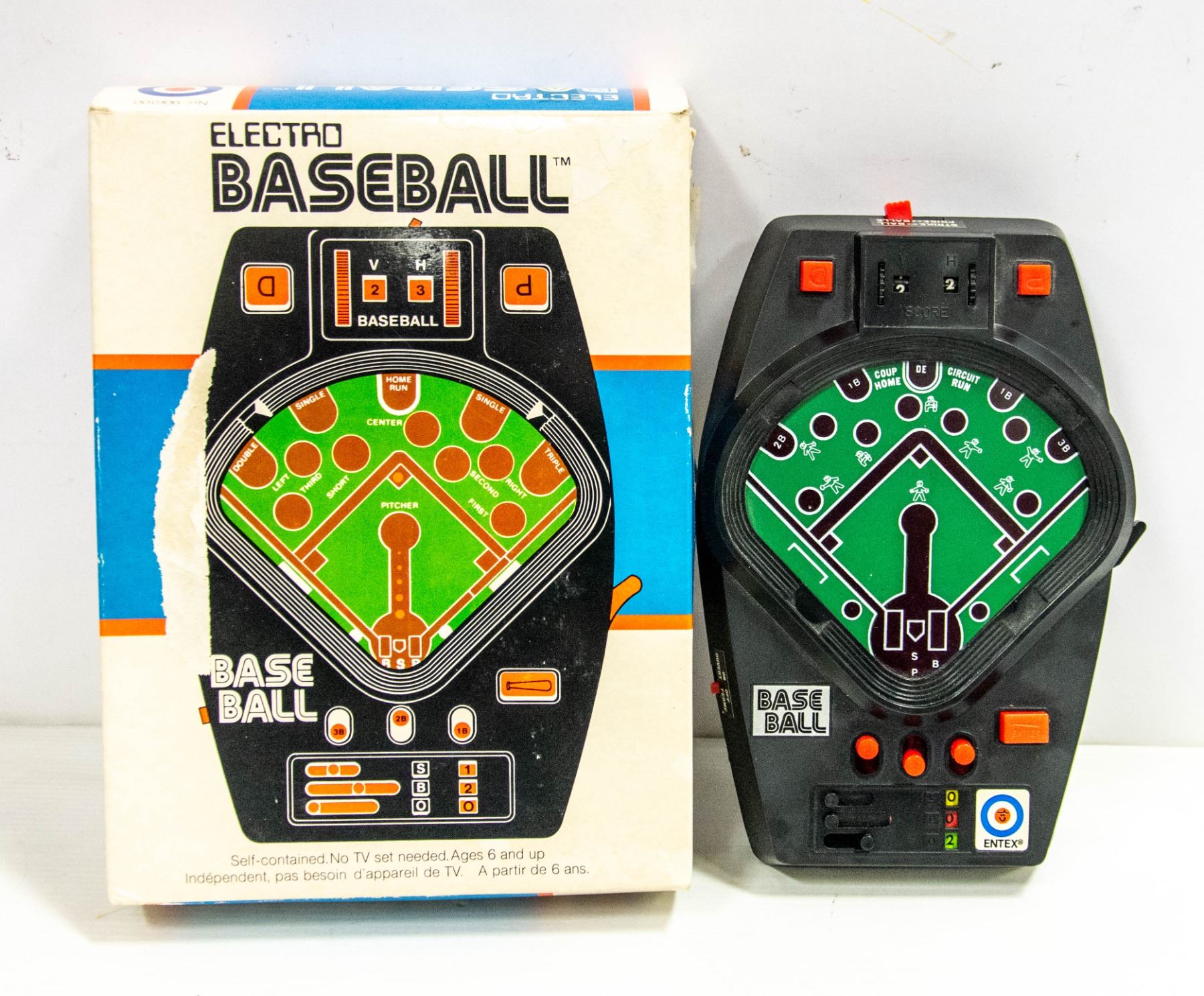 Jeu Électronique Portable Vintage Entex Football 1979 Sur Table Football Jeu Électronique Portable Vintage Entex Football 1979 Sur Table Football