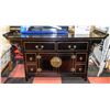 BLACK WOOD CHINESE STYLE SIDEBOARD