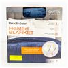 Image 1 : BROOK STONE SIZE: QUEEN 84 X 90 HEATED BLANKET