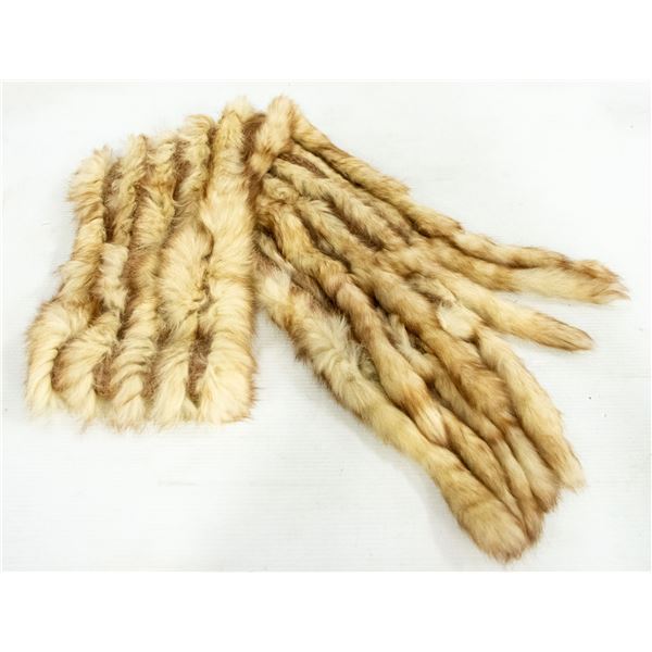 RABBIT FUR SHAWL