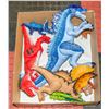 Image 1 : BOX WITH 6 POSEABLE STANDING DINOSAURS - SOME WITH