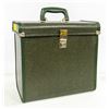Image 1 : STORAGE/TRAVEL CASE, ARMY GREEN, 13.5" X 7.5" X