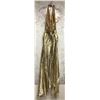 Image 3 : "Superheroes Show" Season 4 EP 8 Marilyn Monroe crinkle gold full length dress