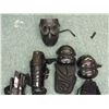 Image 2 : "Superheroes Show" shock trooper outfit - includes mask/ shoulder pads/ prop arm weapon/ shin pads &
